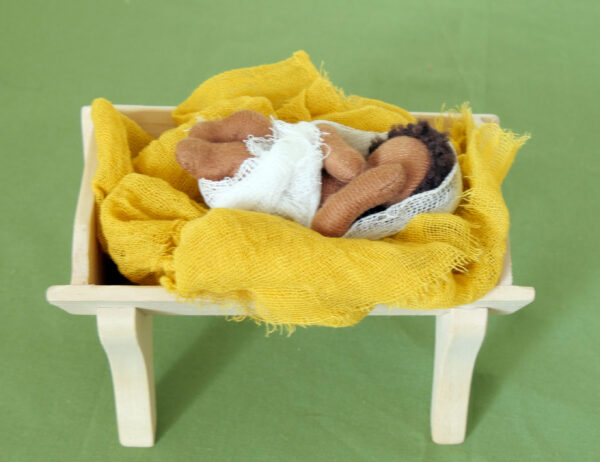 ABF Baby in Krippe