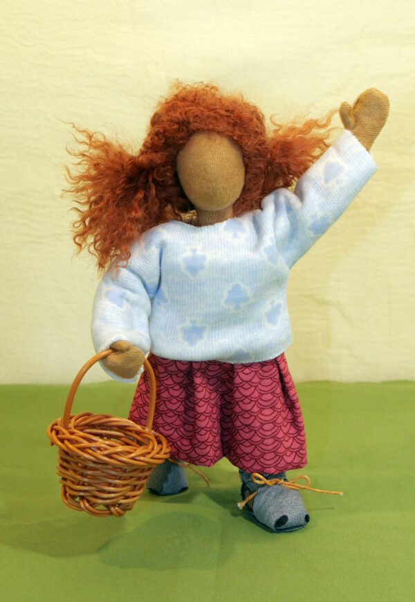 ABF Erzählfigur Mädchen mit Korb