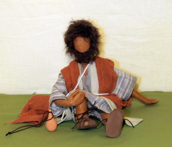 ABF Biblische Erzählfiguren Set Heilige Familie: Josef, Maria und Jesuskind mit Krippe – Bild 4