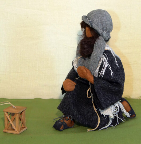 ABF Biblische Erzählfiguren Set Heilige Familie: Josef, Maria und Jesuskind mit Krippe – Bild 5
