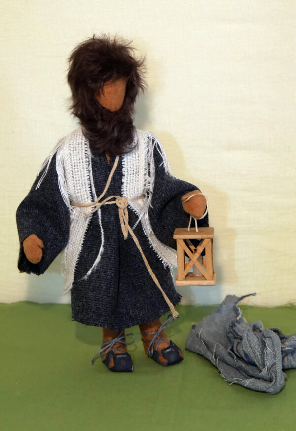 ABF Biblische Erzählfiguren Set Heilige Familie: Josef, Maria und Jesuskind mit Krippe – Bild 6