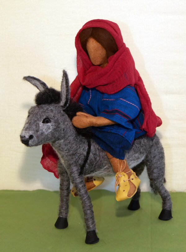 ABF Biblische Erzählfiguren Set Heilige Familie: Josef, Maria und Jesuskind mit Krippe – Bild 12