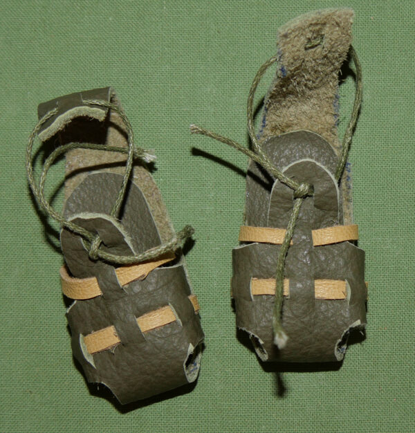 Lederschuhe grün – Bild 2