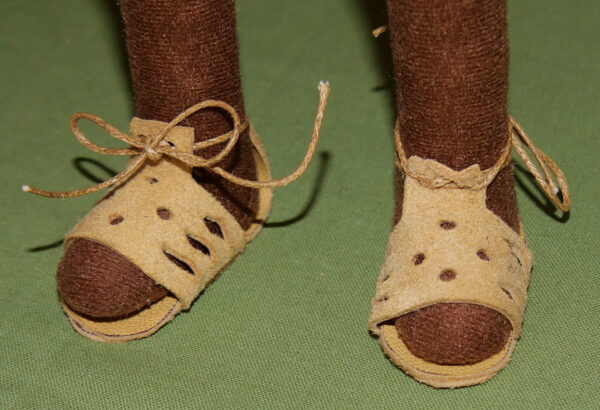Lederschuhe hellbraun