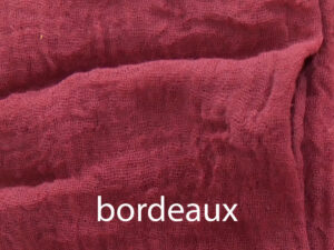 Gaze Tuch bordeaux ca.  20 cm x 80 cm