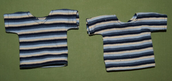 T-Shirt blau-gestreift