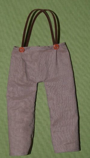 Trägerhose braun