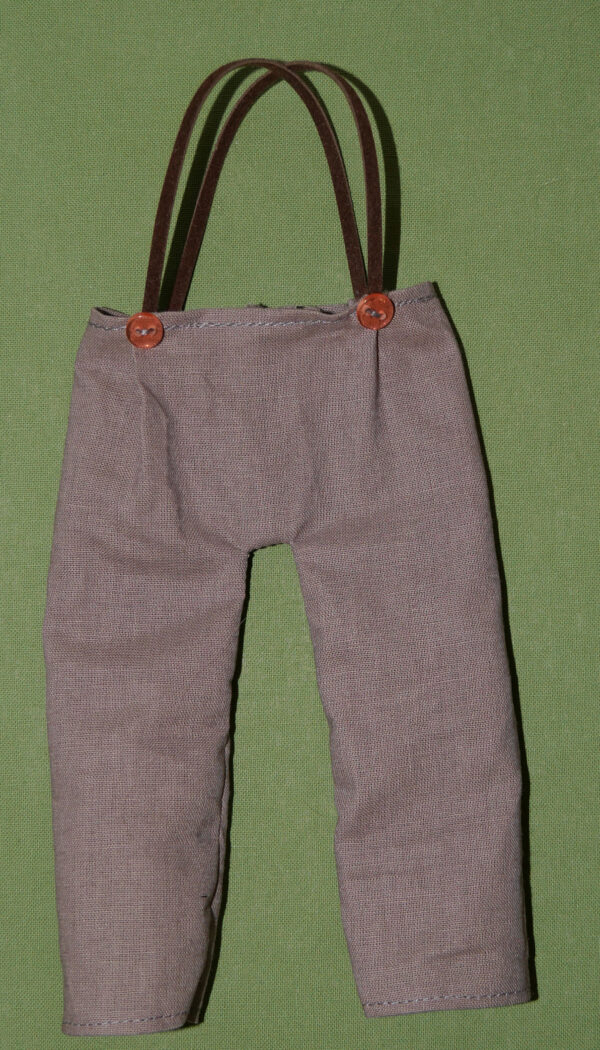 Trägerhose braun