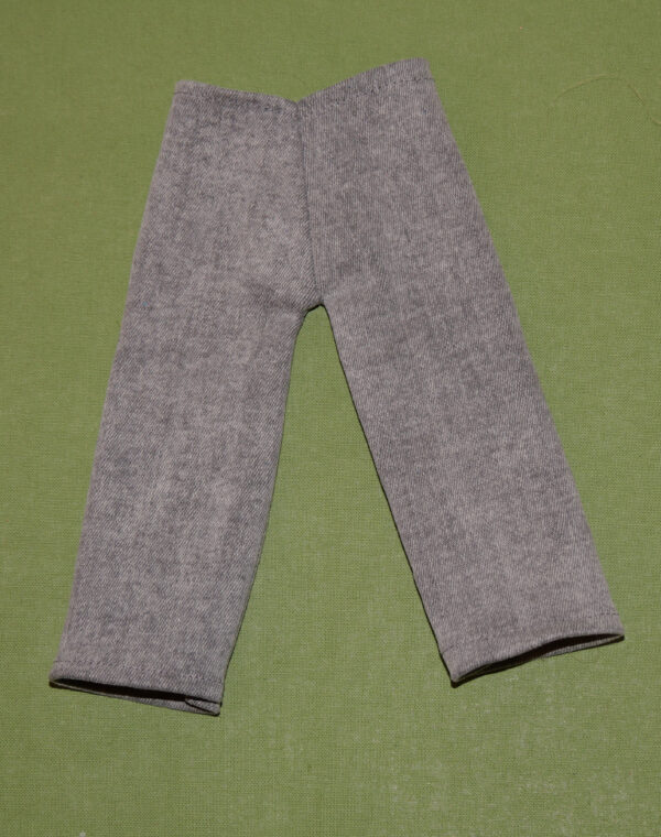 Jeanshose weit grau