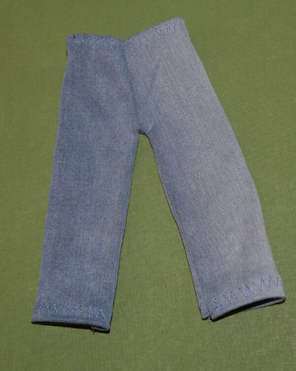 Jeanshose weit hell