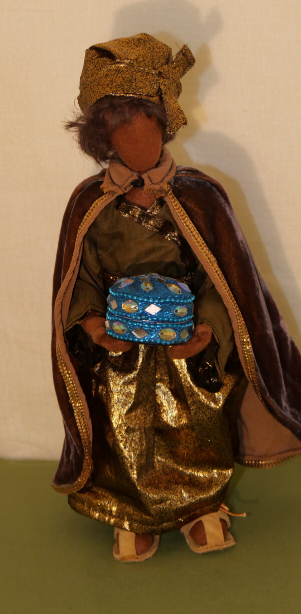 Königsgeschenk hellblau-silber – Bild 3