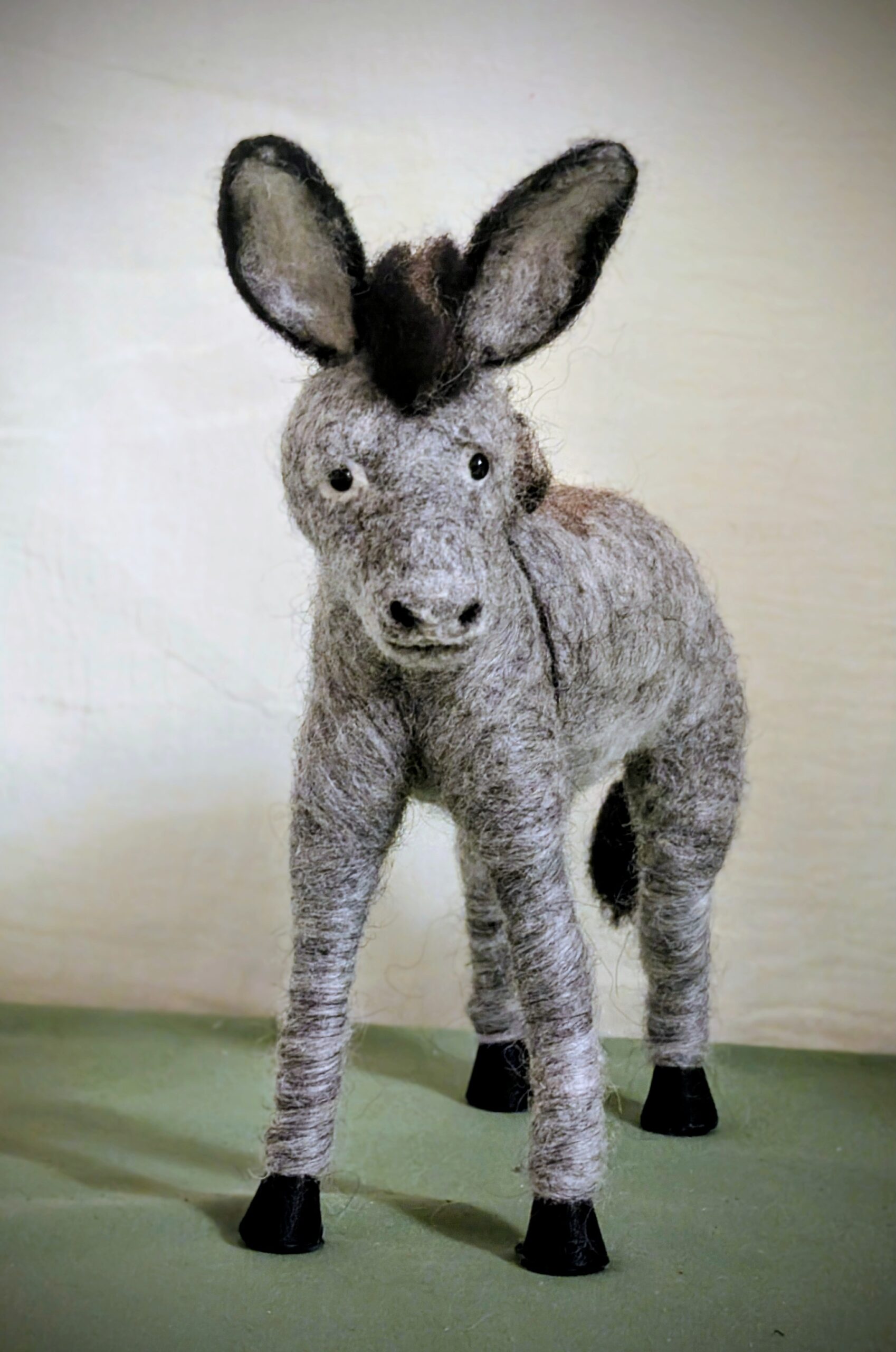 Esel gefilzt, beweglich